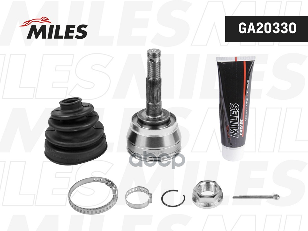 ШРУС наружный NISSAN SUNNY 1.3 82-88 (GKN 302099) GA20330 Miles арт. GA20330