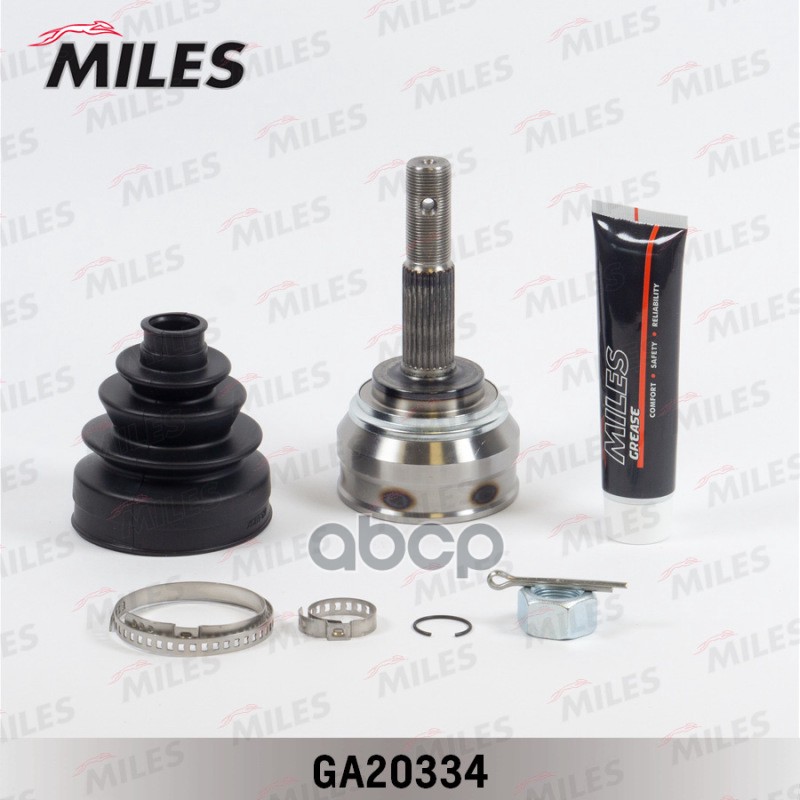 ШРУС наружный NISSAN SUNNY 1.6 90-95 (GKN 302789) GA20334 Miles арт. GA20334