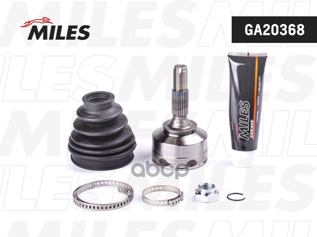 ШРУС наружный PEUGEOT 206 1.1-1.4 98- (GKN 303199) GA20368 Miles арт. GA20368