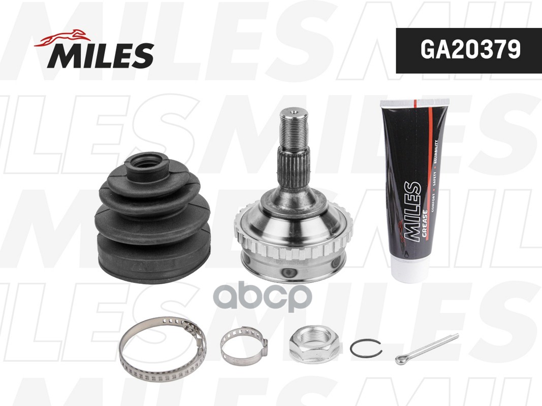 ШРУС наружный PEUGEOT 406 1.6-1.9D 95-04 (с ABS) (GSP 845005) GA20379 Miles арт. GA20379