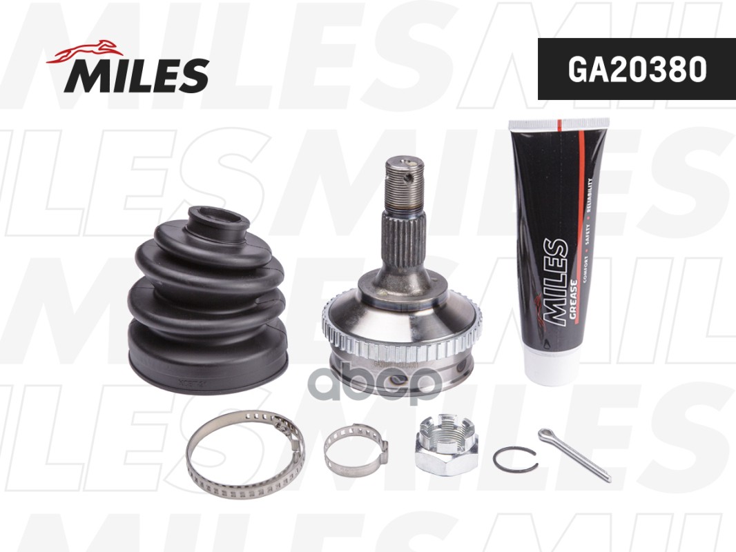 ШРУС наружный PEUGEOT 406 1.6-2.0 95-04 (с ABS) (GSP 810086) GA20380 Miles арт. GA20380