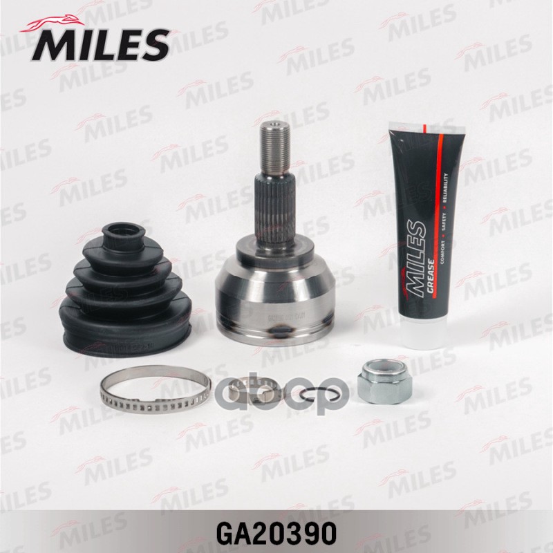 ШРУС наружный RENAULT LAGUNA 1.8-2.0 01- (SKF VKJA5382) GA20390 Miles арт. GA20390