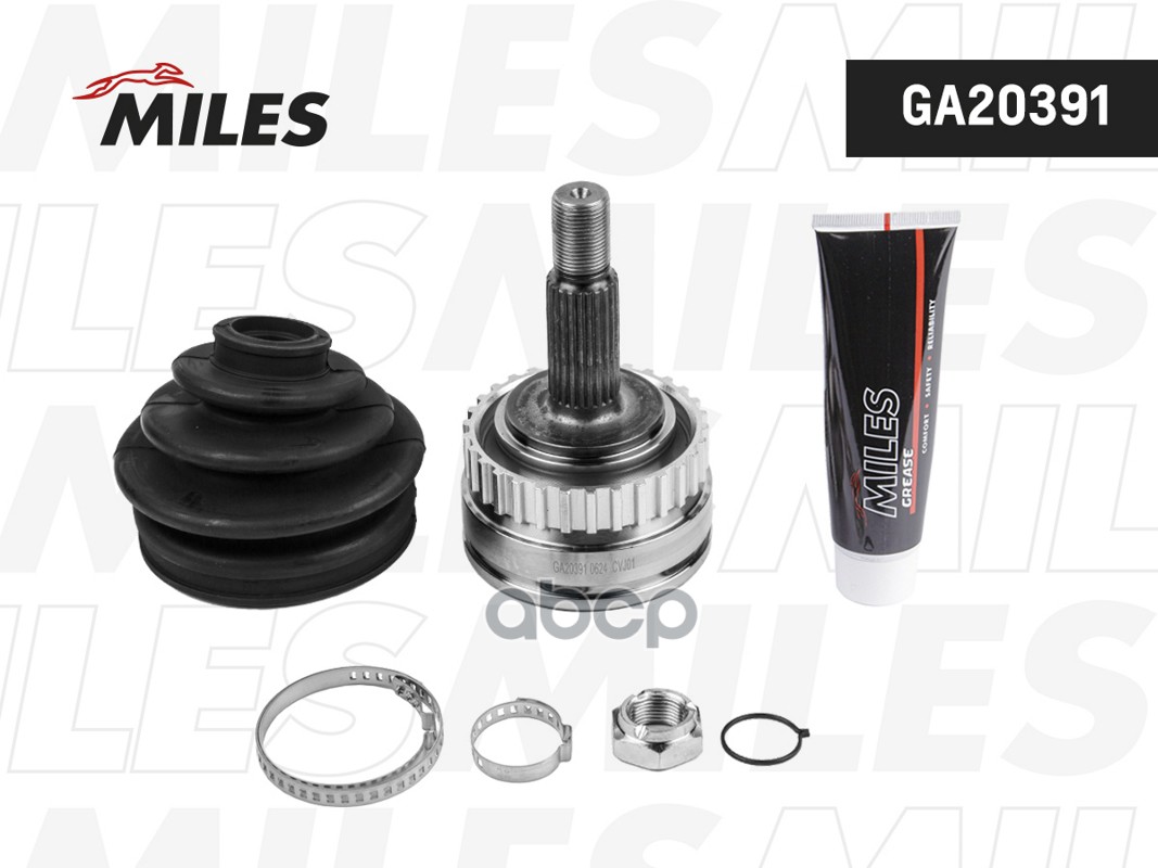 ШРУС RENAULT LAGUNA 1.8-2.5D 95-01 нар. (ABS) Miles арт. ga20391