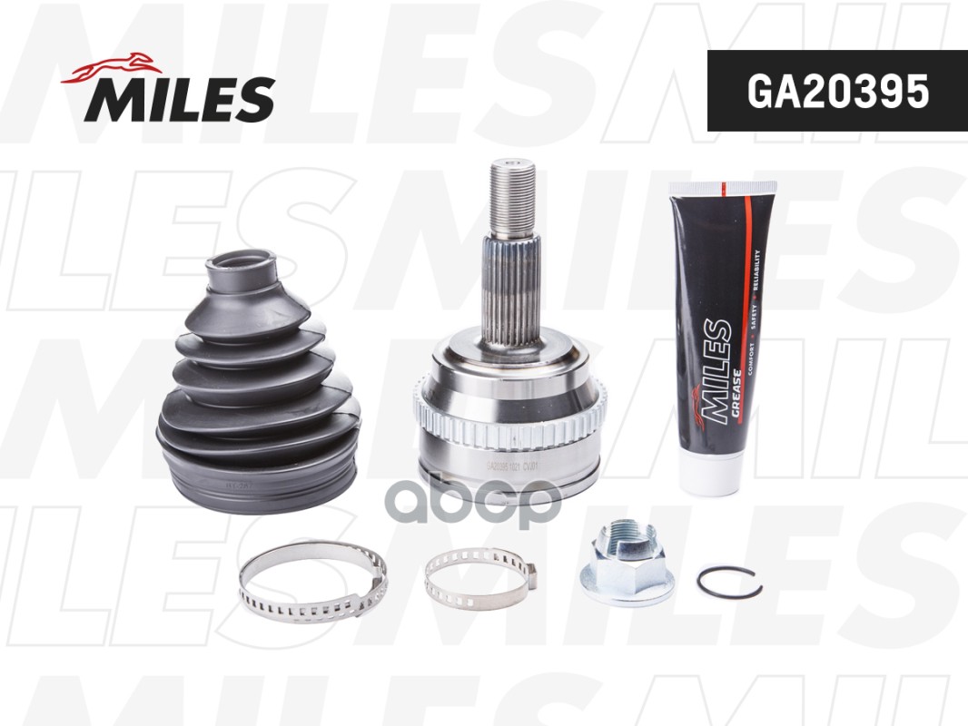 ШРУС наружный RENAULT MASTER 1.9D-2.8D 98- (с ABS) (GKN 303427) GA20395 Miles арт. GA20395