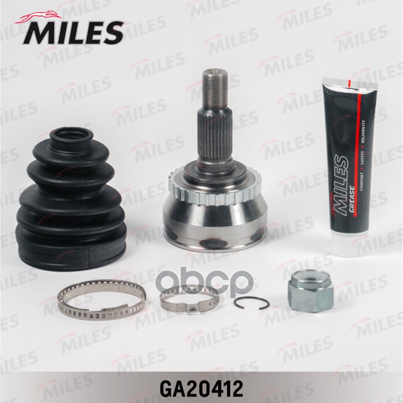 ШРУС наружный SAAB 9-5 1.9TD-3.0 01- (с ABS) (GKN 304893) GA20412 Miles арт. GA20412