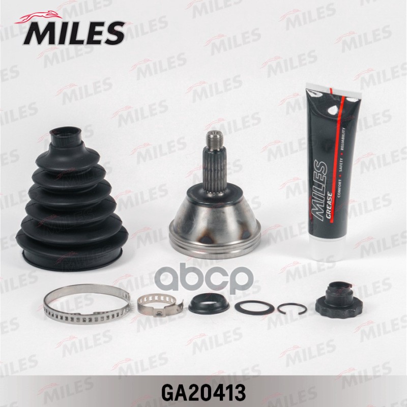 ШРУС наружный SKODA FABIA 1.0-1.9D 99-08 (GKN 303555) GA20413 Miles арт. GA20413