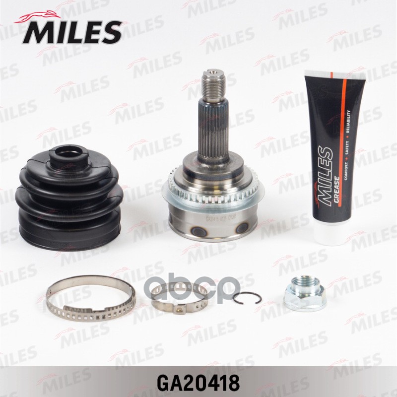 ШРУС наружный SUBARU IMPREZA 2.0 90-01 (с ABS) (GKN 305465) GA20418 Miles арт. GA20418