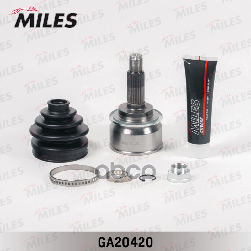 ШРУС SUBARU LEGACY 1.6-2.2 92-00 нар. (Заменен на GA20419) Miles арт. ga20420