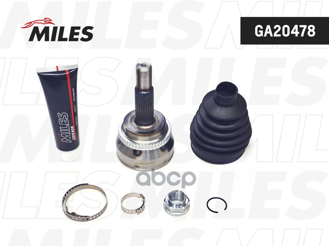 ШРУС наружный TOYOTA COROLLA 1.8 02- (с ABS) (GSP 859044) GA20478 Miles арт. GA20478