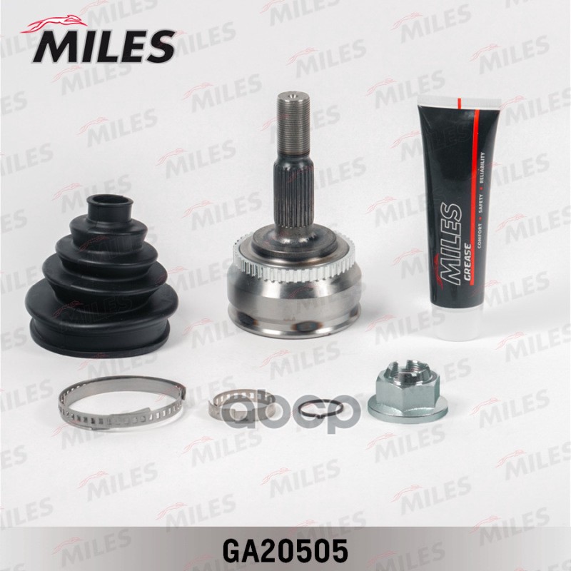 ШРУС наружный VOLVO 850/S70/C70/V70 2.0-2.5 91-05 (с ABS) (GKN 302148) GA20505 Miles арт. GA20505