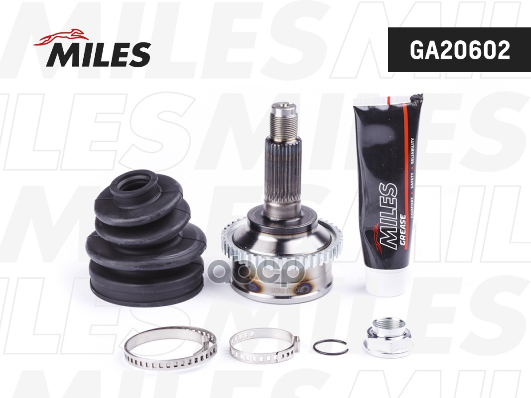 ШРУС наружный MAZDA MPV II 2.0/2.0D 99-06 (с ABS) (GSP 834117) GA20602 Miles арт. GA20602