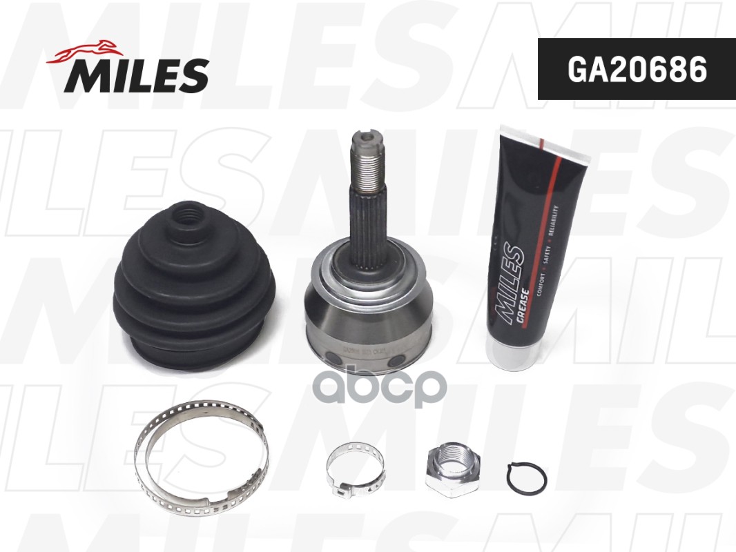 ШРУС FIAT FIORINO/PANDA/UNO/LANCIA/SEAT 0.7-1.5 69-04 нар. Miles арт. ga20686