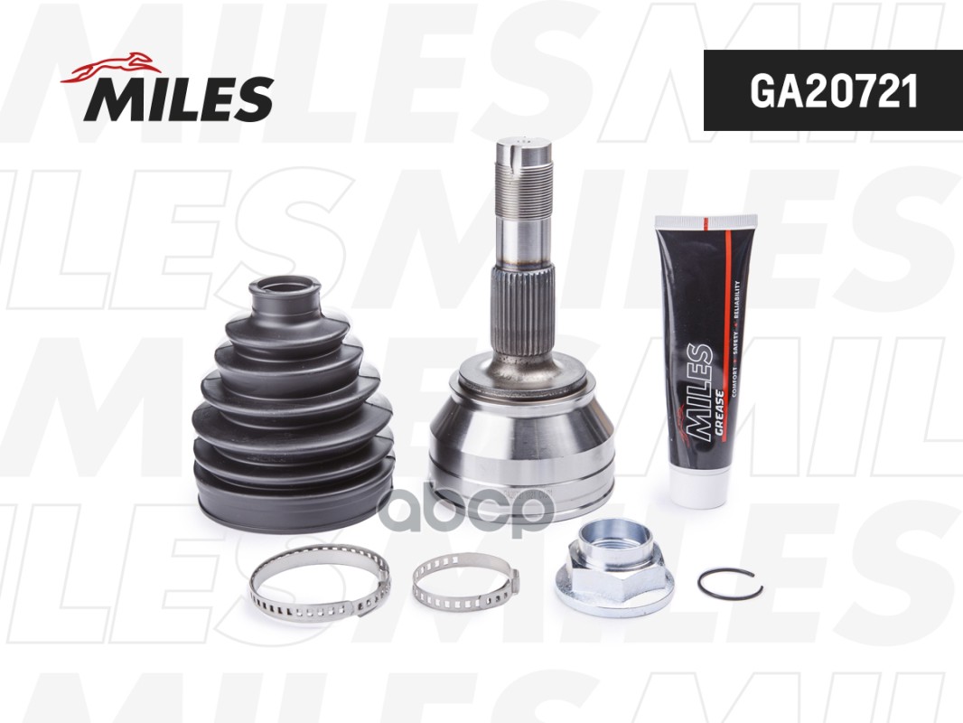 ШРУС наружный CITROEN JUMPER 3.0HDi 160 06-, FIAT: DUCATO 06- (GSP 817060) GA20721 Miles арт. GA20721