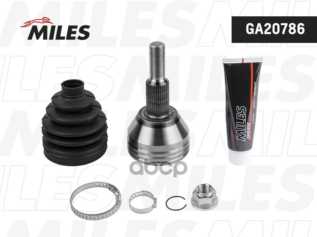 ШРУС наружный CHRYSLER: PACIFICA 07-08 , TOWN & COUNTRY 08-09  DODGE: GRAND CARAVAN 08-09 (GSP 809051) GA20786 Miles арт. GA2...