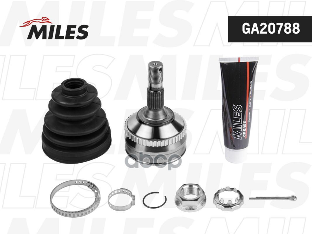 ШРУС наружный CITROEN: XANTIA 93 - 98, XANTIA 98 - 03, XANTIA Break 95 - 98, XANTIA Break 98 - 03 (GSP 810019) GA20788 Miles ...