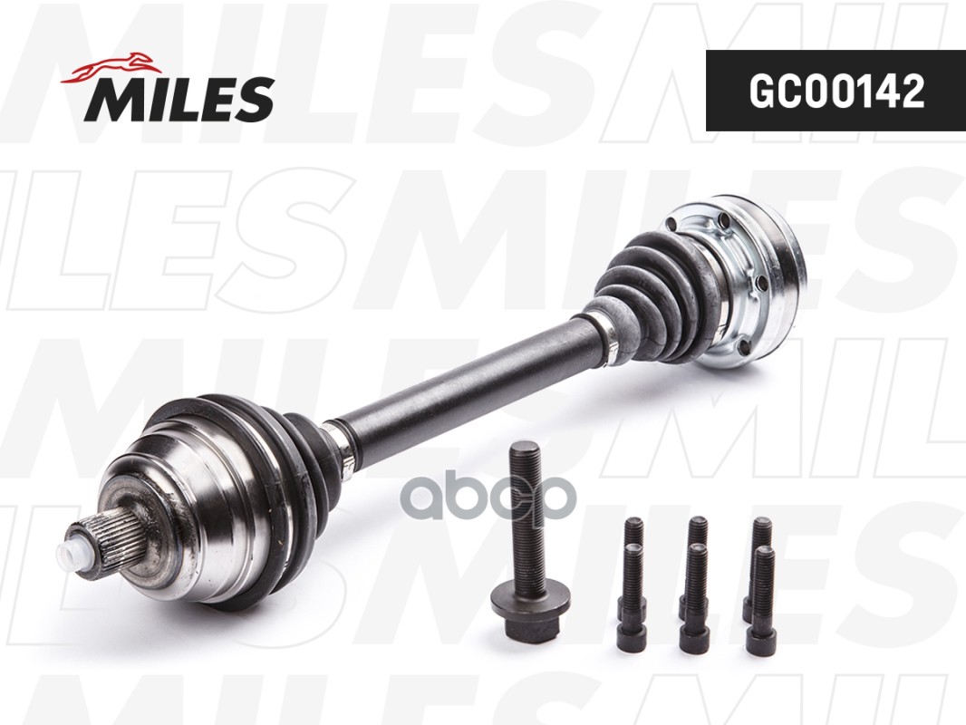 Привод в сборе левый/правый VW T5 1.9D-2.5 90-03 (GKN 301323) GC00142 Miles арт. GC00142