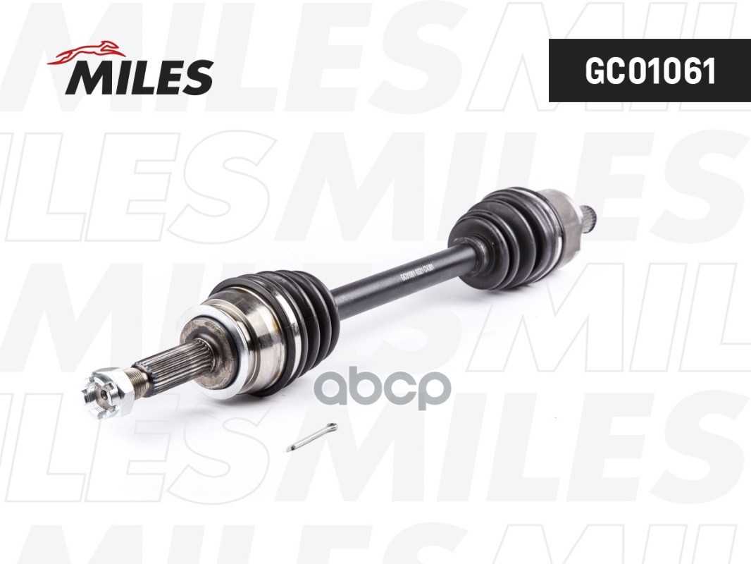 Привод в сборе левый HYUNDAI ACCENT 99- GC01061 Miles арт. GC01061