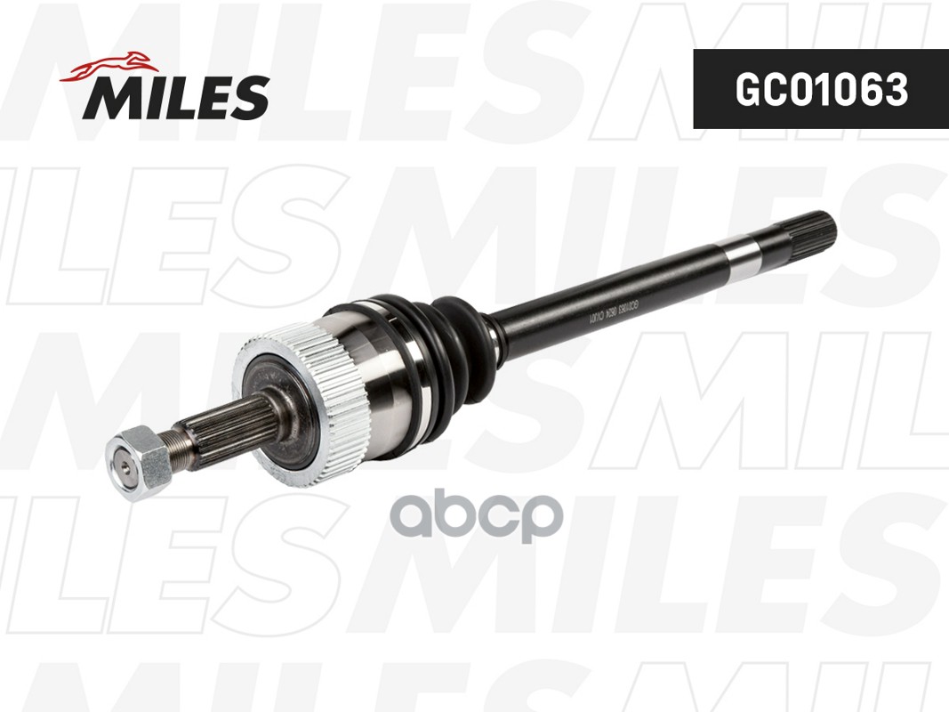 Привод в сборе левый JEEP GRAND CHEROKEE 2.5-4.0 88- (ABS) GC01063 Miles арт. GC01063