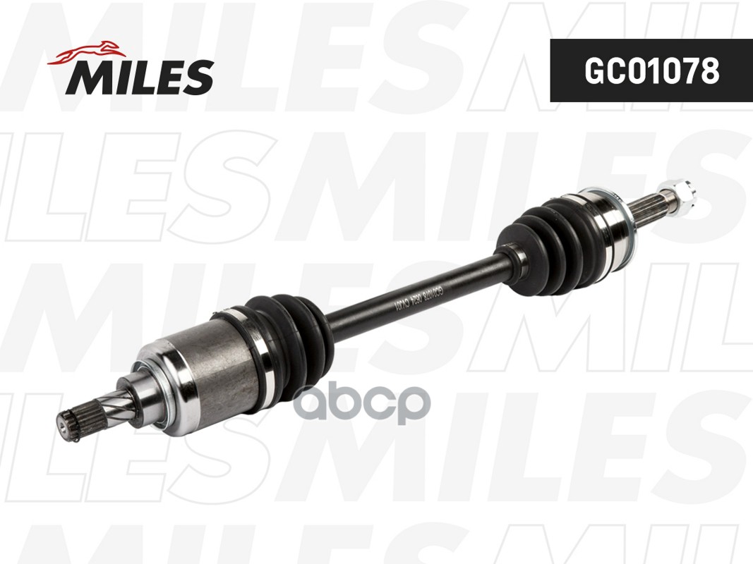 Привод в сборе левый NISSAN MICRA 1.0 92-00 (GKN 303311) GC01078 Miles арт. GC01078