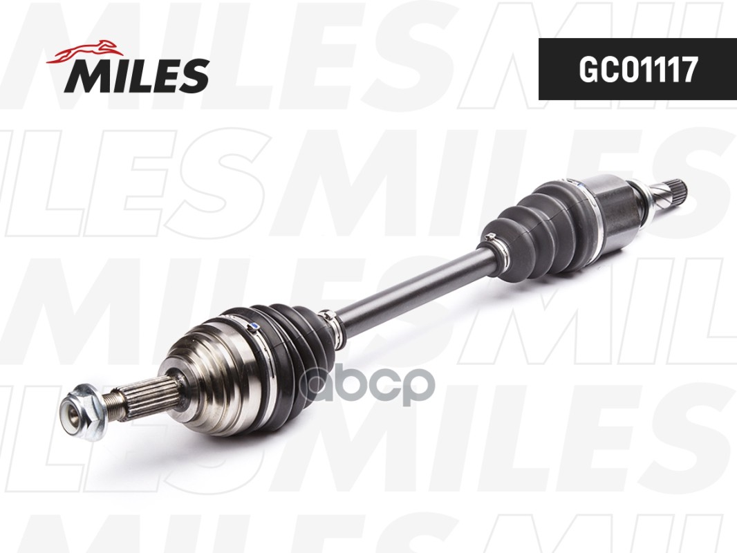 Привод в сборе левый RENAULT MEGANE 1.6 02- (SKF VKJC5987) GC01117 Miles арт. GC01117