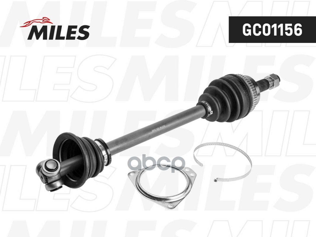 Приводной вал в сборе левый RENAULT MASTER 1.9-2.8dTI 98 ABS GC01156 Miles арт. GC01156