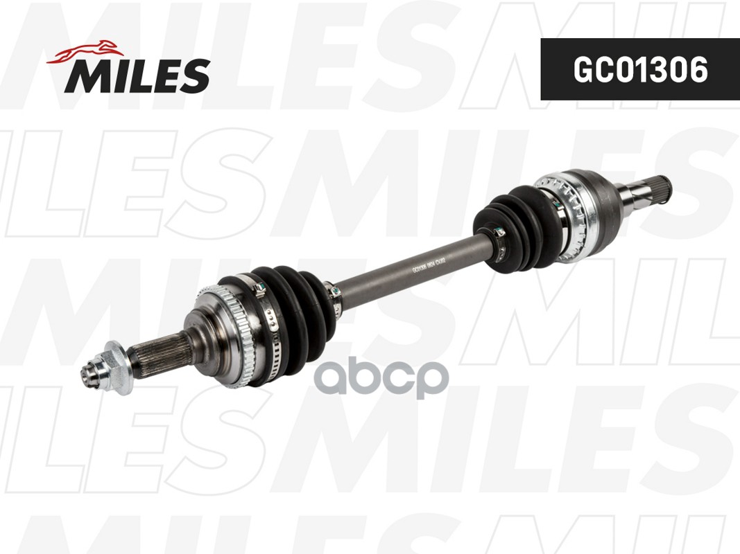 Привод в сборе CHEVROLET LACETTI 03- лев. MT+ABS  GC01306 Miles арт. GC01306