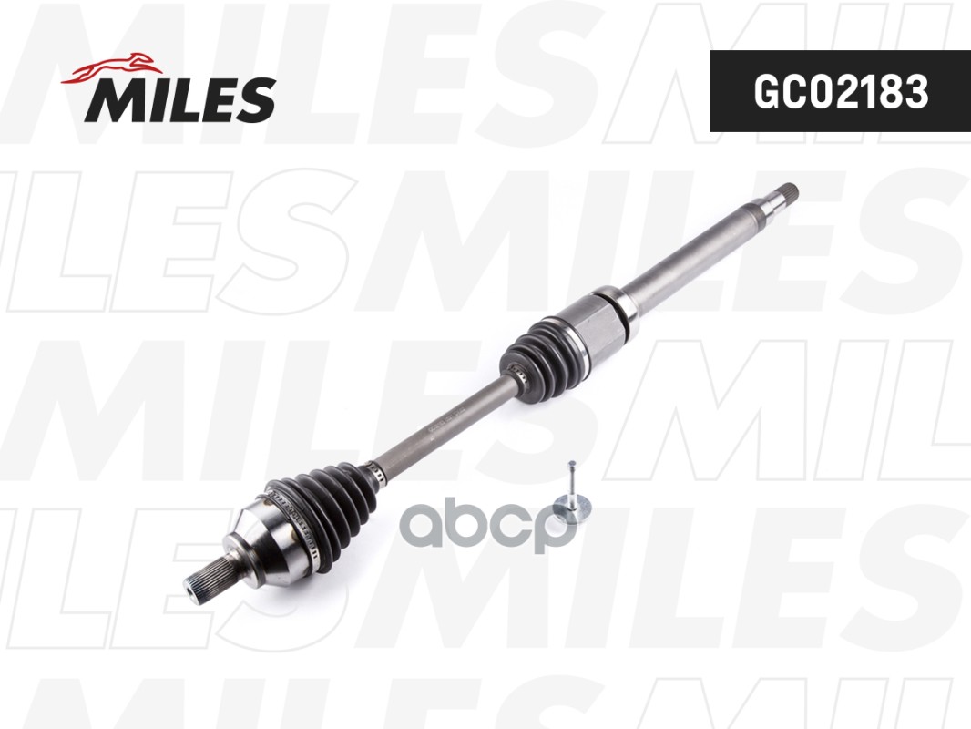 Привод в сборе правый FORD FOCUS II 2.0 04- (GKN 305112) GC02183 Miles арт. GC02183