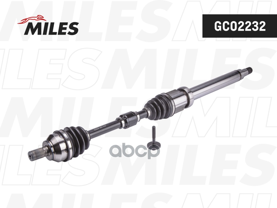 Приводной вал FORD C-MAX(1.8i) 04-10  FOCUS II(1.6D 1.8i) 04-12  - правый Miles арт. gc02232