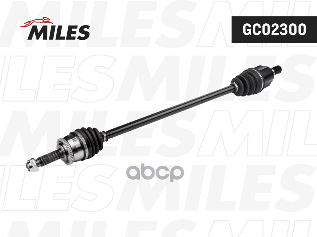 Привод в сборе HYUNDAI SOLARIS 10- / KIA RIO 11- 1.6i 6AT прав. Miles арт. gc02300