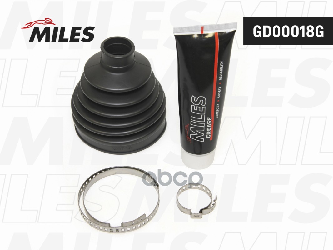 Пыльник ШРУСа наружный (со смазкой) RENAULT DUSTER/FLUENCE/MEGANE III 1.4TCE-2.0 07- GD00018G Miles арт. GD00018G