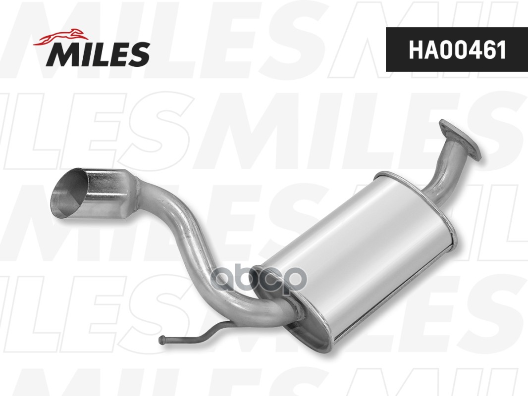 Глушитель Chevrolet Captiva (06-) Правый 2.0 D Miles арт. ha00461