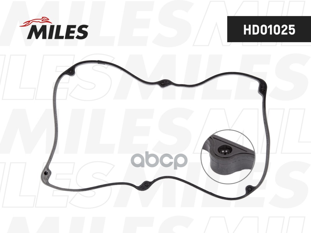 Прокладка клапанной крышки MITSUBISHI LANCER/COLT 4G13/4G18 00- HD01025 Miles арт. HD01025