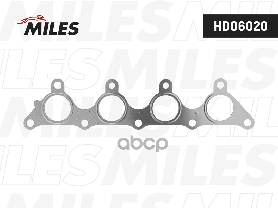 Прокладка выпускного коллектора HYUNDAI ACCENT 03- (ТАГАЗ)/ELANTRA XD 00-/GETZ 02- DOHC металл HD06020 Miles арт. HD06020