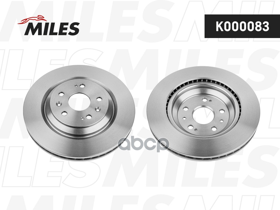 Диск тормозной передний Miles арт. K000083