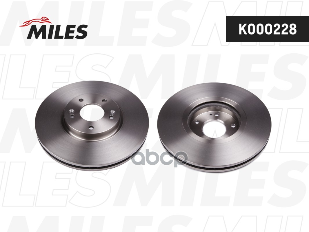 Диск тормозной передний D321мм. HYUNDAI SANTA FE (SM) 05-06/(CM) 06- (TRW DF7973) K000228 Miles арт. K000228