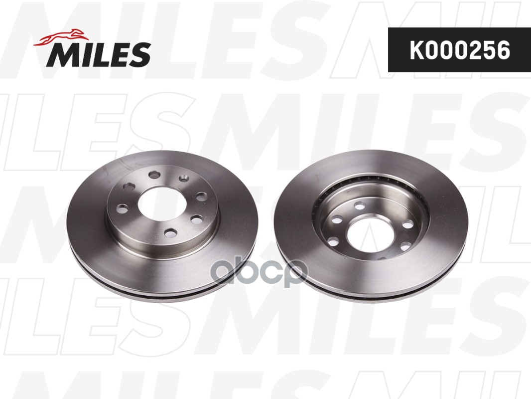 Диск тормозной передний OPEL CORSA C 1.0-1.7 00- (TRW DF4236) K000256 Miles арт. K000256