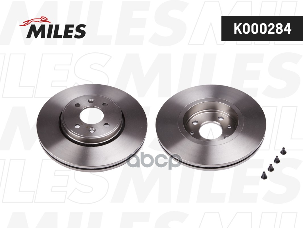 Диск тормозной передний D280мм. вентилируемый RENAULT KANGOO 01-/LAGUNA 95-01/MEGANE 96-/SCENIC 99- (TRW DF4110) K000284 Mile...