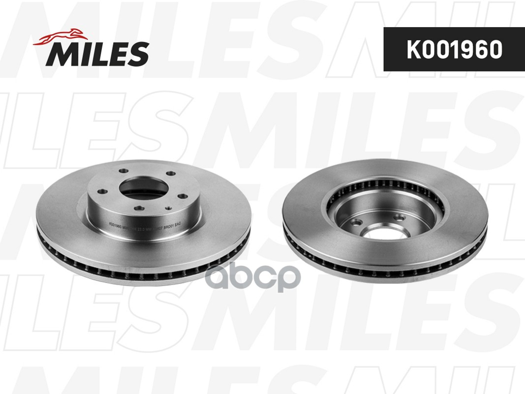 Диск тормозной MAZDA 3 13- передний вент.D 295мм Miles арт. k001960