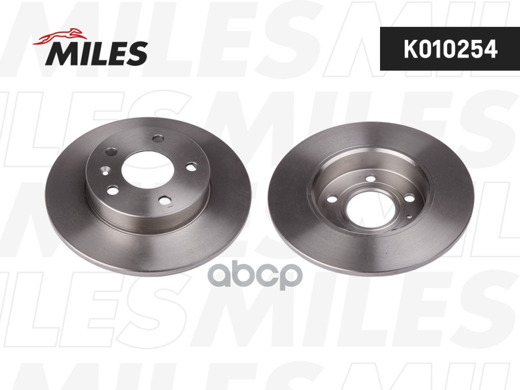 Диск тормозной задний OPEL ASTRA G/H/MERIVA 03-/ZAFIRA 99- (TRW DF4051) K010254 Miles арт. K010254