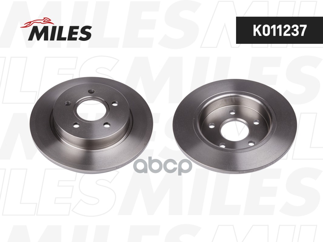 Диск тормозной задний D270мм FORD FOCUS III 11-/C-MAX 10- (TRW DF6139) K011237 Miles арт. K011237