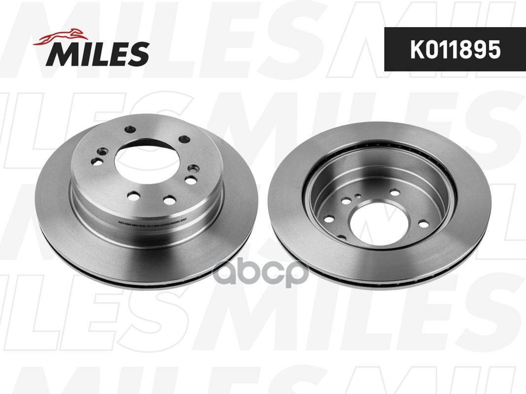 Диск тормозной SSANGYONG REXTON II 06-/RODIUS зад.(MultiLink) K011895 Miles арт. K011895