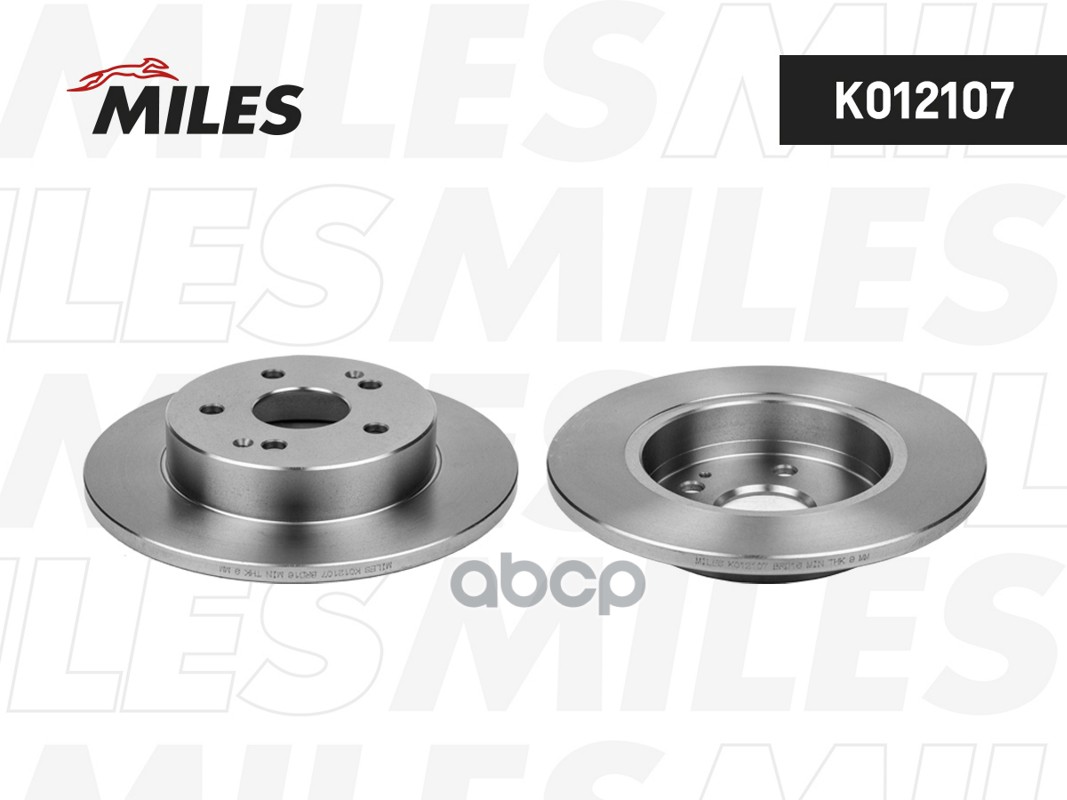Диск тормозной GEELY EMGRAND X7 NEW 01.16- 1.8/2.0 - задний Miles арт. K012107