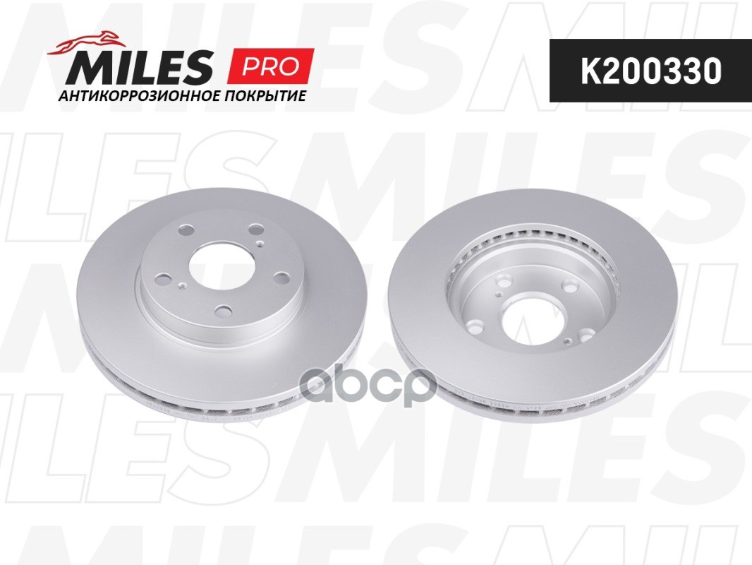 Диск тормозной (серия PRO с антикоррозионным покрытием) TOYOTA AURIS 07- (пр-во Великобритания) передний вент.D273мм.  K20033...