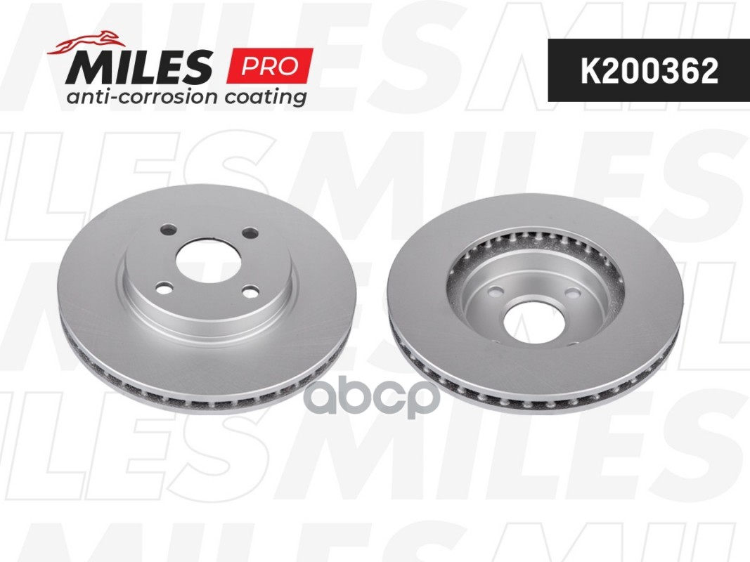 Диск тормозной (серия PRO с антикоррозионным покрытием) TOYOTA COROLLA (E12) 01.02-05.04 (пр-во Япония) передний вент.  K2003...