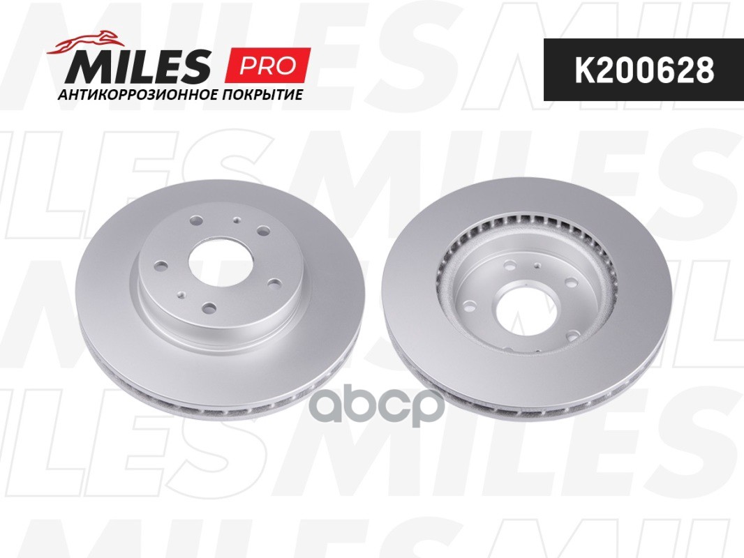 Диск тормозной (серия PRO с антикоррозионным покрытием) SUZUKI SX4 06- (пр-во Япония) передний вент.D280мм.  K200628 Miles ар...
