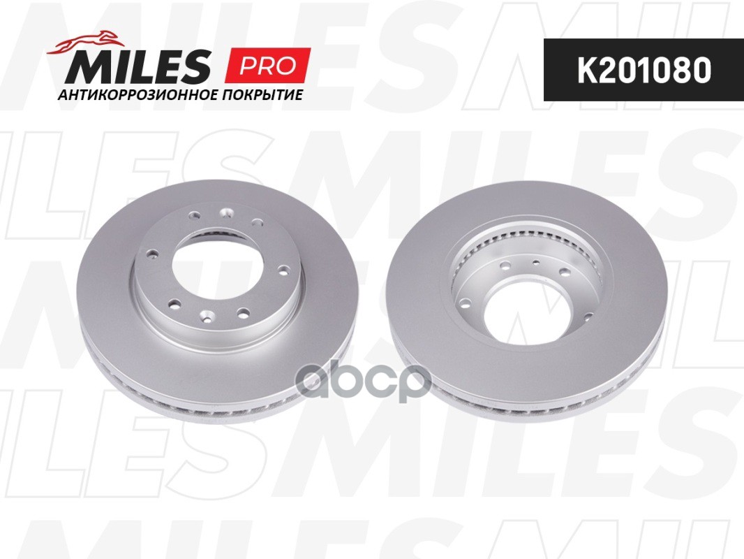Диск тормозной HYUNDAI H1/STAREX 08- передний Miles арт. k201080