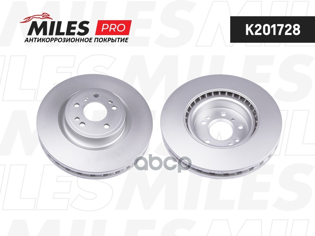 Диск тормозной (серия PRO с антикоррозионным покрытием) MERCEDES ML W166 передний вент. D330мм  K201728 Miles арт. K201728