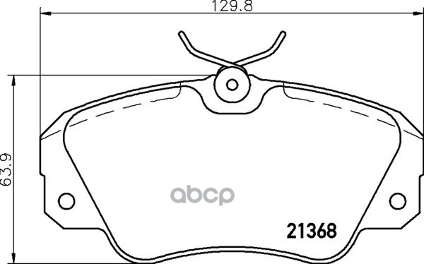 Колодки Тормозные Дисковые Передн. Omega A (16_  17_  19_) Omega A Kombi (66_  67_) Omega A Estate ( Mintex арт. mdb1540