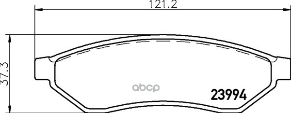 Снят С Производства. Колодки Тормозные Дисковые Задн. Evanda Evanda Stufenheck Evanda Saloon Epica E Mintex арт. mdb2647