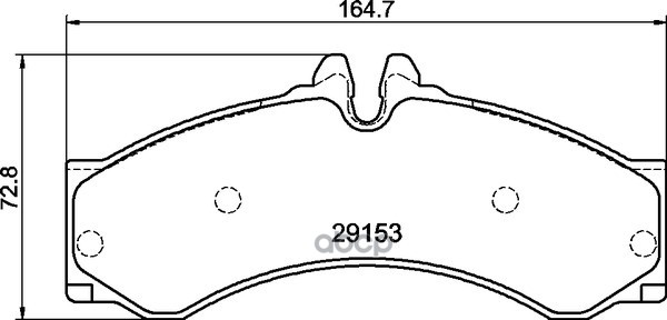 Колодки Тормозные Дисковые К-Т 4 Шт. Mdb2795 Mintex арт. MDB2795